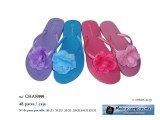 Chanclas niña flor 2.55€ par