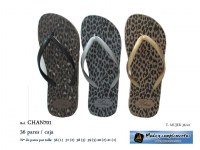 Chanclas leopardo