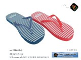 Chanclas mujer rayas 1.62€ par