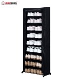 Herzberg HG-8076: Organizador de Zapatero Pequeño de 9 Niveles Negro