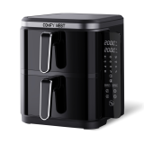 Comfy Nest CN-06177: Freidora de Aire de Doble Cesta de 2800W con Panel Lateral Plegabl...