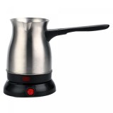 Cheffinger CF-ECMO.6: 600ml Cafetera Espresso Turca Eléctrica de Acero Inoxidable