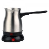 Cheffinger CF-ECMO0.6: 600ml Cafetera Espresso Turca Eléctrica de Acero Inoxidable