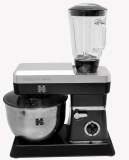 Herzberg HG-5065: Batidora 2 en 1 6.5L y 1.7 Blender - 1200W Negro