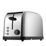Daewoo SYM-1298: Tostadora de Pan de Acero Inoxidable - 2 Cajones, 2 Rebanadas