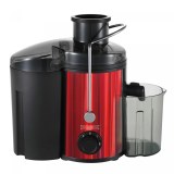 Royalty Line RL-PJ19001RD: Extractor de zumos de acero inoxidable de 15L - 700W - Rojo