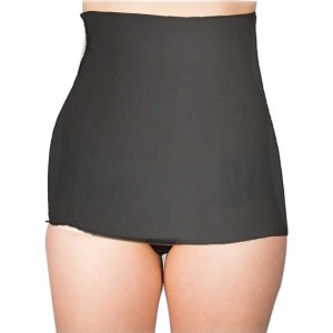 Wellys Recortador de abdomen invisible / vaina de vientre plano (40-42 negro)