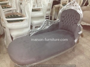 Chaise lounge barroco - muebles franceses