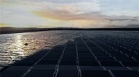 Full-Time Water-Mounted Solar Power System, Custom Project Design