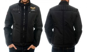 GEOGRAPHICAL NORWAY JACKETS/ BUZZ/ Negro & Gris