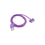 Cargador USB para Iphone Morado