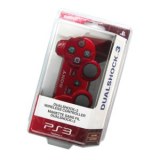 PS3 controlador DUALSHOCK Rojo