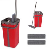 Cenocco CC-9077: Fregona Plana Con Cubo Rojo