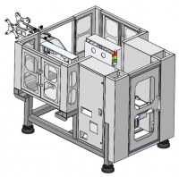 Side Entry In-mold Labeling Robot