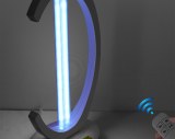 Lámpara esterilizadora de cuarzo UV-C de 38W, con producción de Ozono