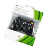 Mando Xbox 360 Slim sin cable Negro