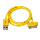 Cargador USB para Iphone Amarillo